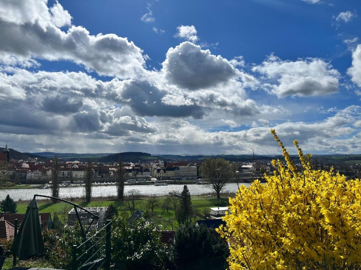 Das Ferienhaus Mit Aussicht بيرنا المظهر الخارجي الصورة